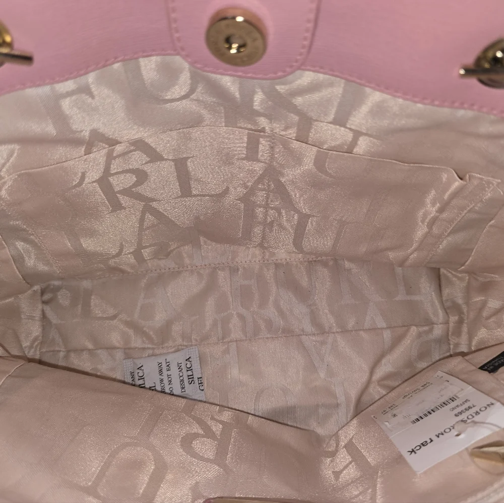 Furla Bag - Julia Medium Magnolia Light Pink Tote NEW WITH TAGS - Picture 8 of 10